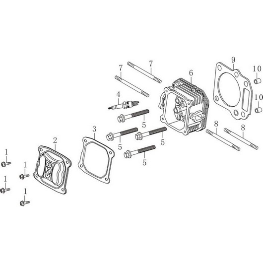 Головка цилиндра Champion G200VK/1